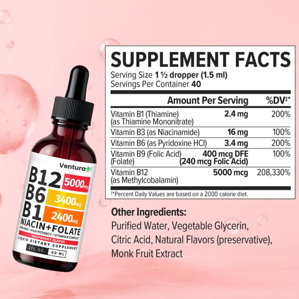 B12 Liquid Drops Supplement
