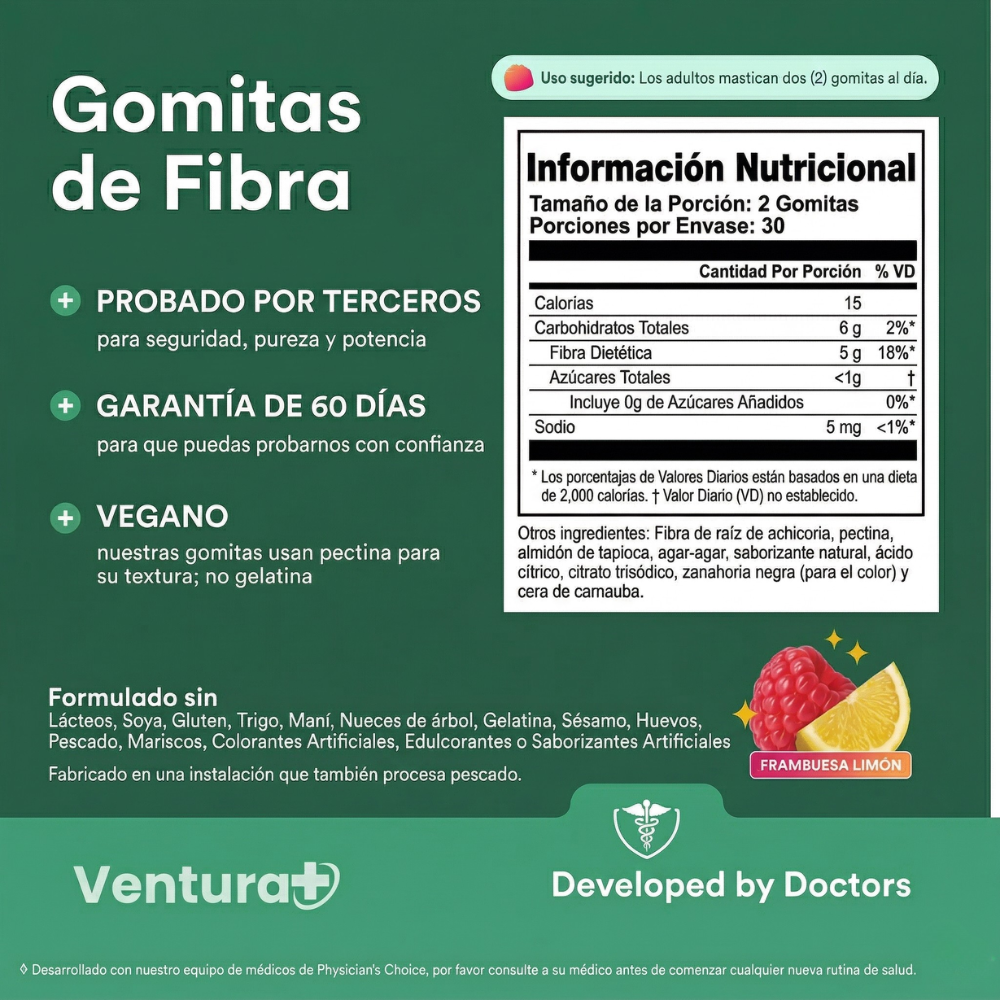 suplemento de Fiber Gummies