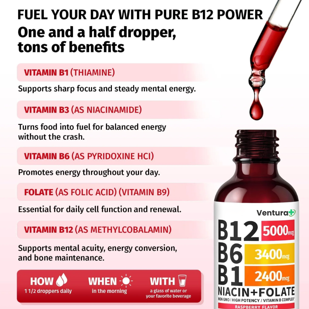 B12 Liquid Drops Supplement
