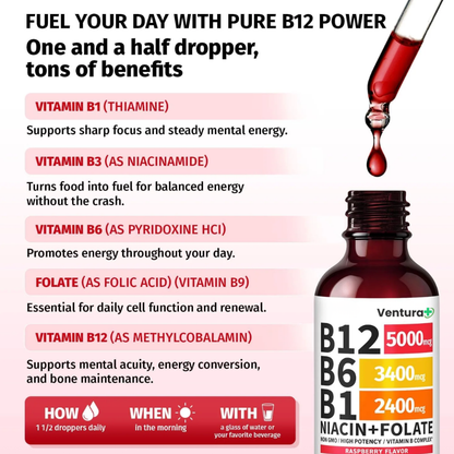 B12 Liquid Drops Supplement