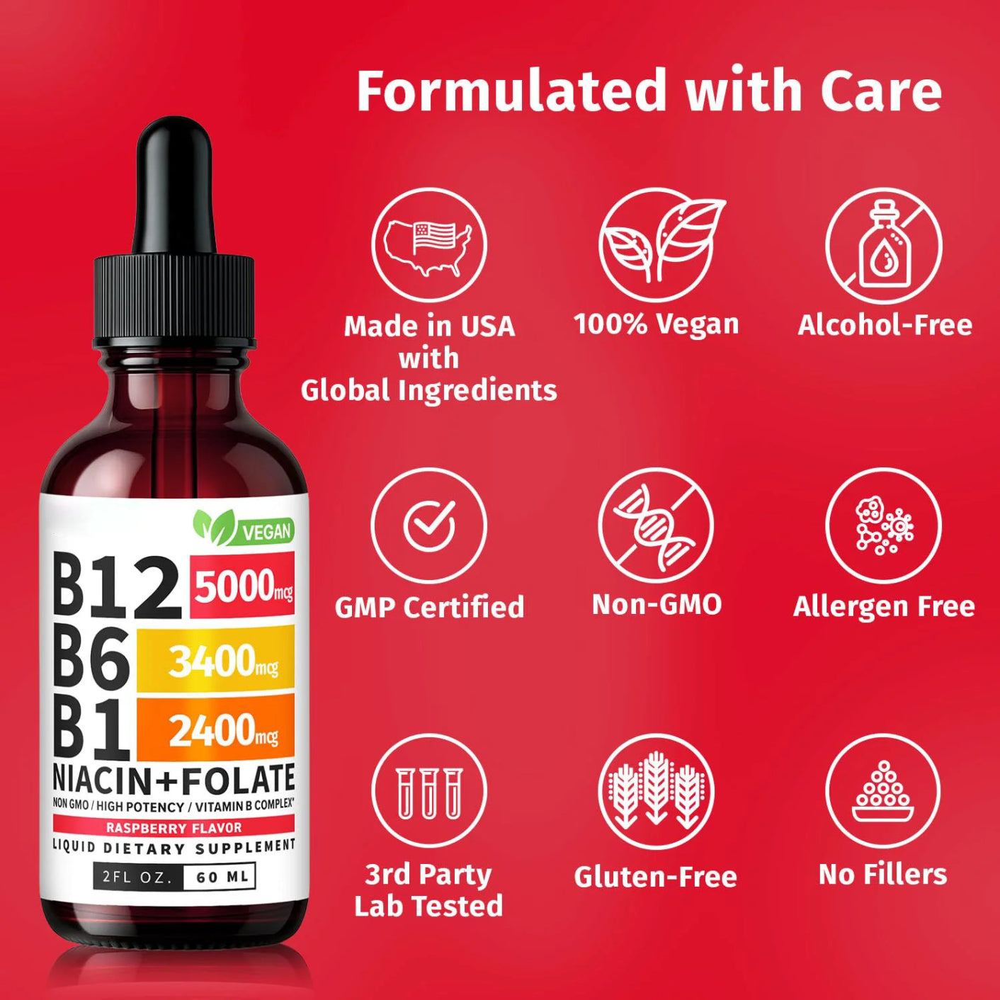 B12 Liquid Drops Supplement
